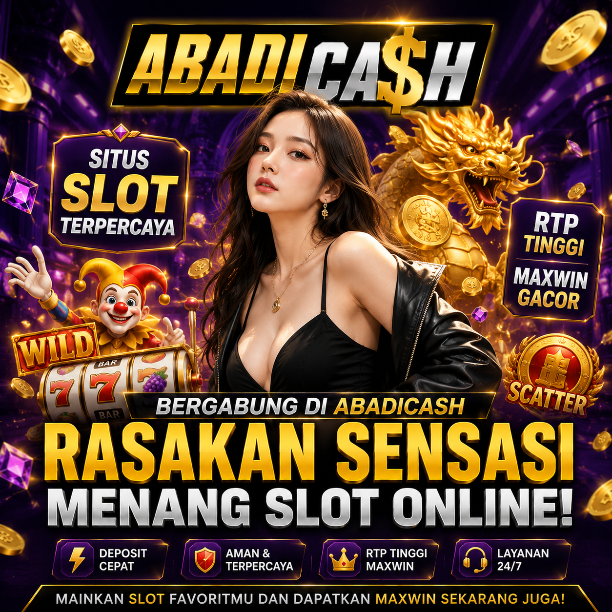 Thumbnail 1 of 3, Poster, ABADICASH $ APK Resmi Playstore Support Android & IOS Download Now! designed and sold by ABADICASH.
